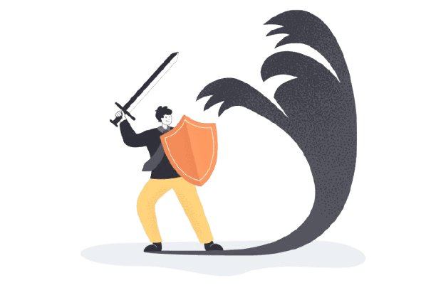 Ilustração de pessoas felizes